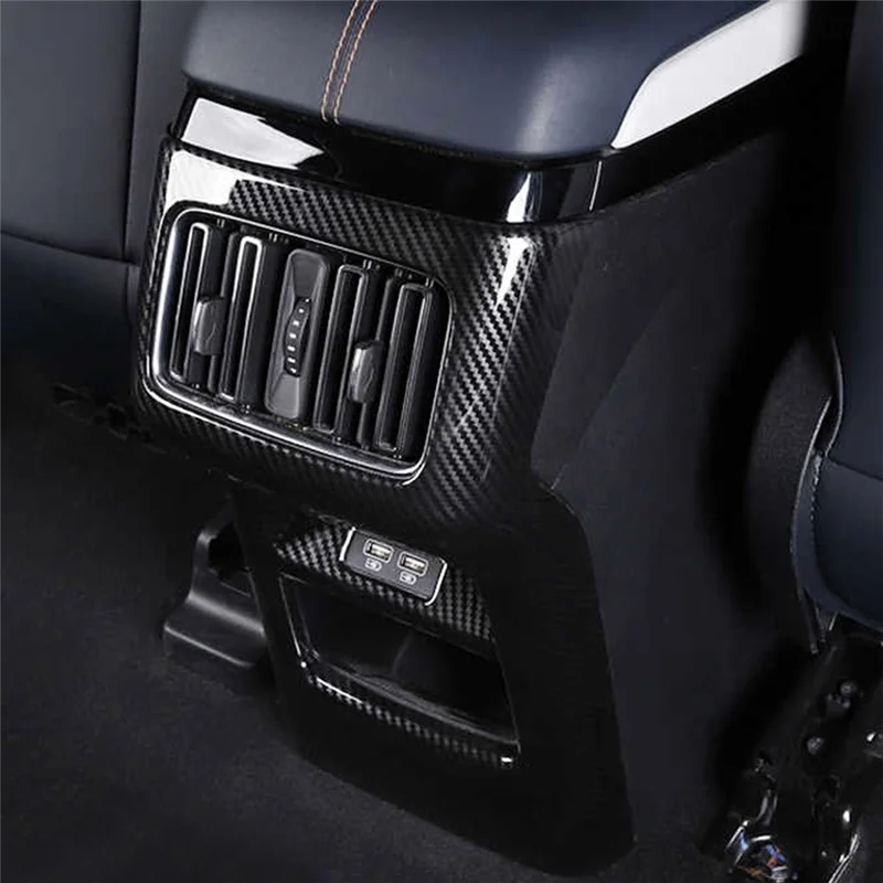 

A90E-задняя консоль, центральная кондиционер, вентиляционное отверстие, крышка рамки для BYD Song Plus DM-I EV/Sealion 6/Seal U 2021-2025