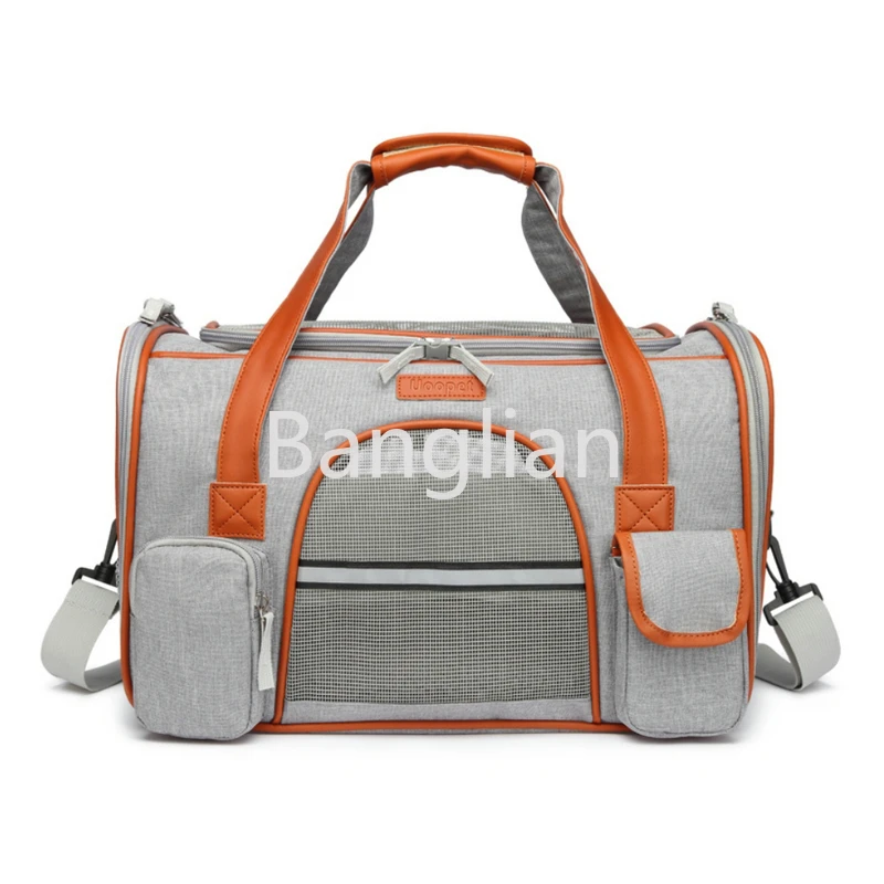 Pet Carrier Travel Bag, Car Seat, Portable Backpack, Breathable Cat Cage, Small Dog Travel Bag