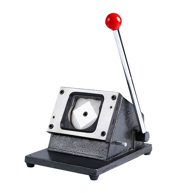 Multi-size Desktop Metal Badge Round Cutter, Irregular Card Cutting Machine, Button Badge Circle Punch Tool