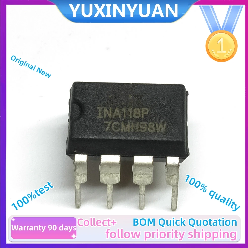 5PCS/LOT /LOT  INA105KP  DIP8 INA114AP INA118P INA121PA INA122PA INA128P INA105KP IC MCU Chips  IN STOCK 100%Quality