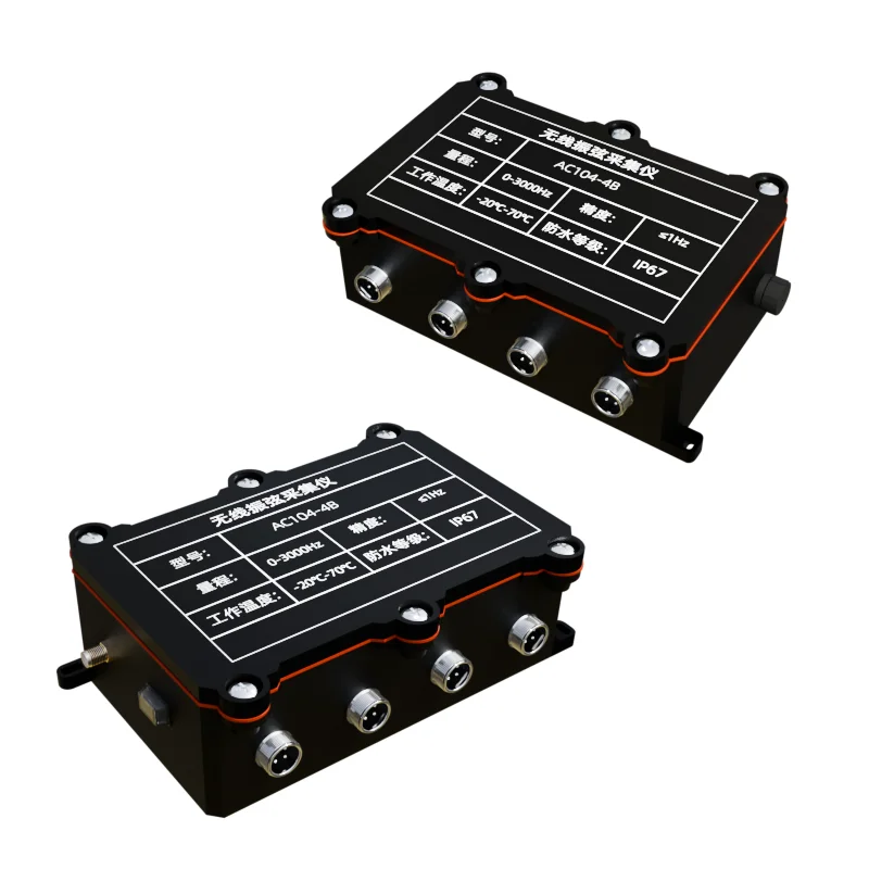 AC-104B Wireless Vibrating Wire Piezometer Data Logger with Temperature Sensor for Bridge & Building Safety Monitoring