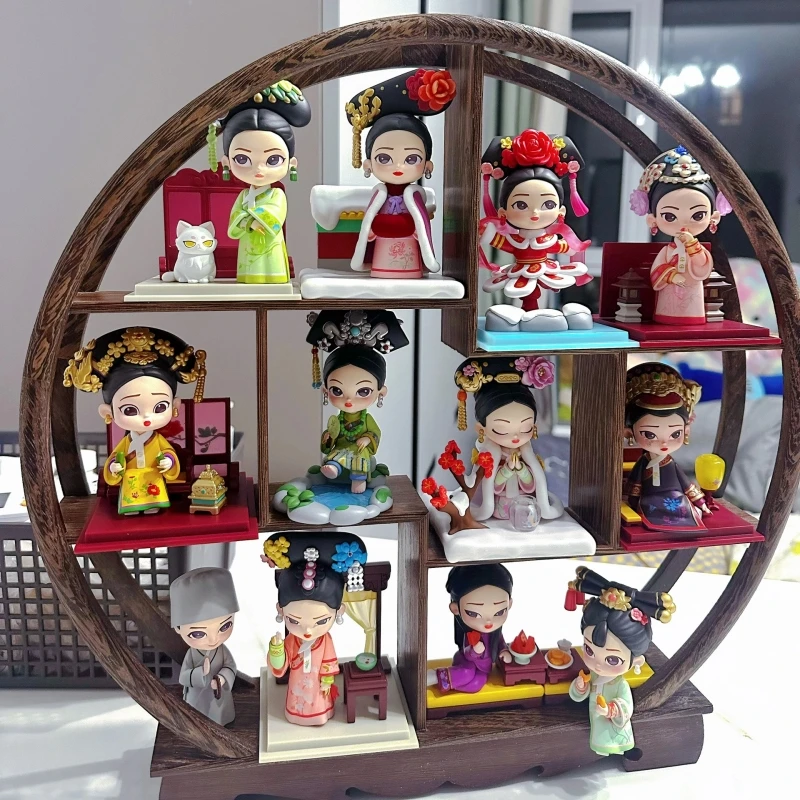 

Empresses In The Palace 2 Generation Blind Box Zhen Huanzhuan Mysterious Surprise Figure Guess Bag Anime Doll Model Toys Gift