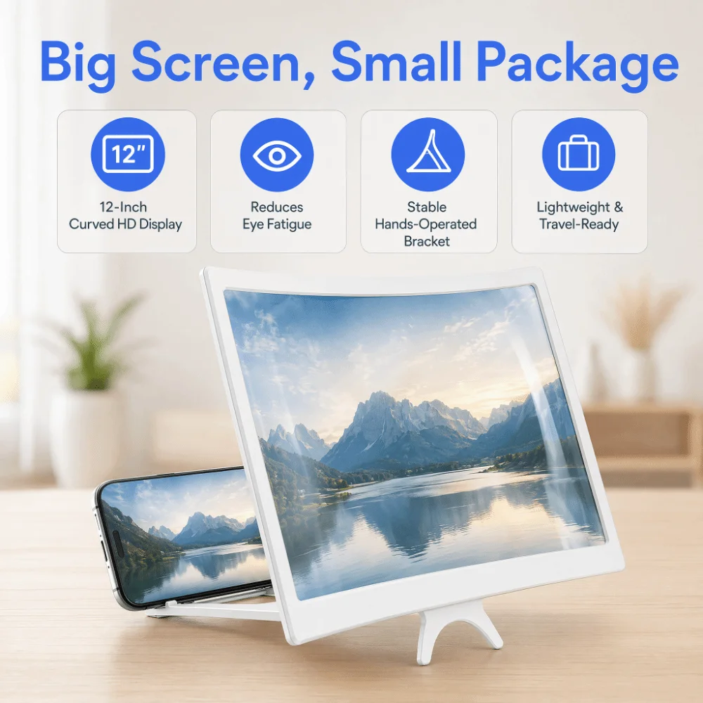12인치 3D 화면 확대기 브래킷 프레넬 렌즈 곡면형  - Matte Anti Glare Screen 리뷰 및 가격