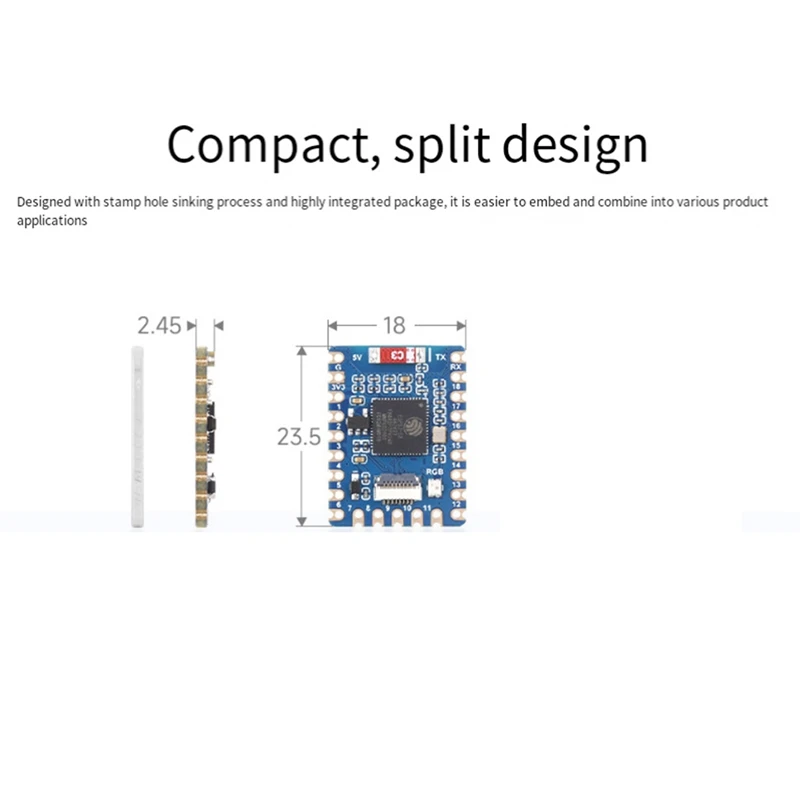 ESP32-S3-Tiny Development Board Bluetooth LE+2.4 Ghz Wi-Fi Based On ESP32-S3FH4R2 ESP32-S3 Mini Development Board