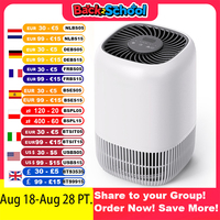 AROEVE Air Purifiers for Bedroom Home,Filter Cleaner with Fragrance, HEPA Filter for Smoke, Odor, Allergies, Pollen, Pet Timer