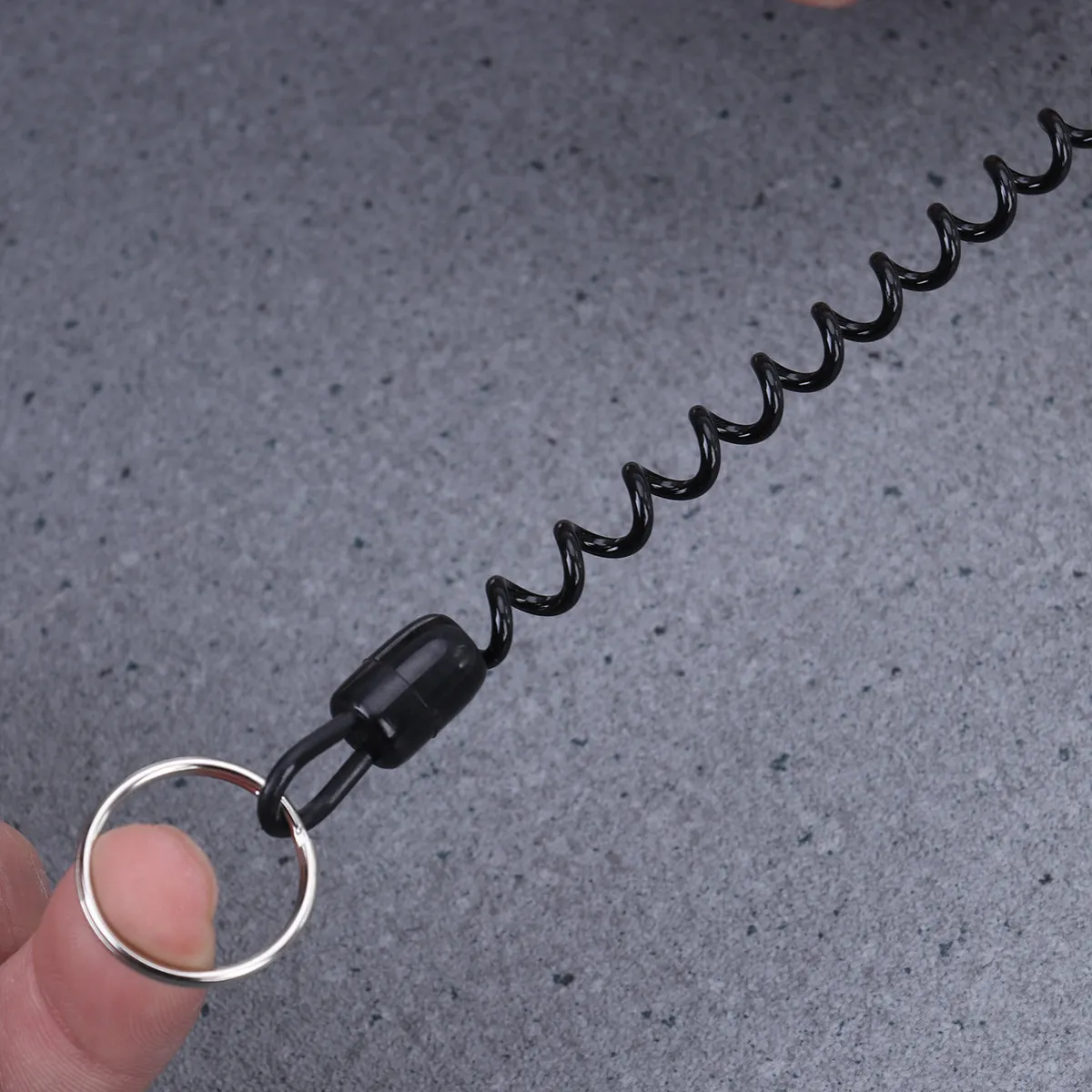 

6pcs Fishing Lanyards Elastic Coiled Rope For Tackle Tools Lip Grips Pliers Holders Outdoor Safety Gear Fishing Accessories