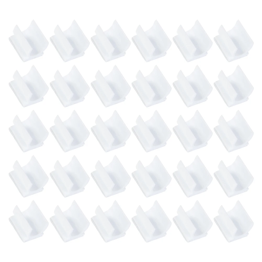 

250 Pcs Pen Clip Buckle Holder for Whiteboard on Penholder Clipboard Plastic Pencil Holders
