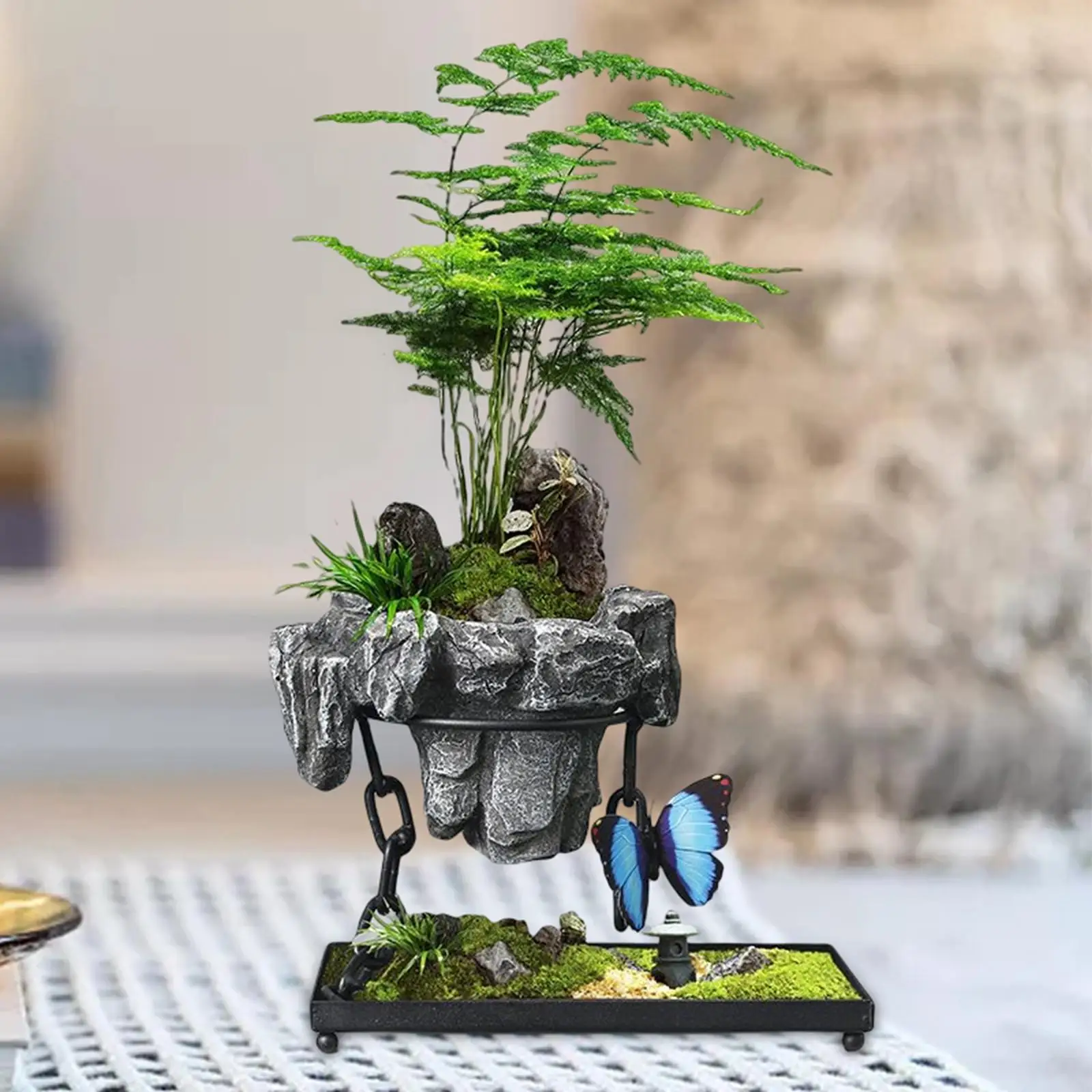 Plant Pot Garden Planter Windowsill Kitchen Home Flower Pot Decors