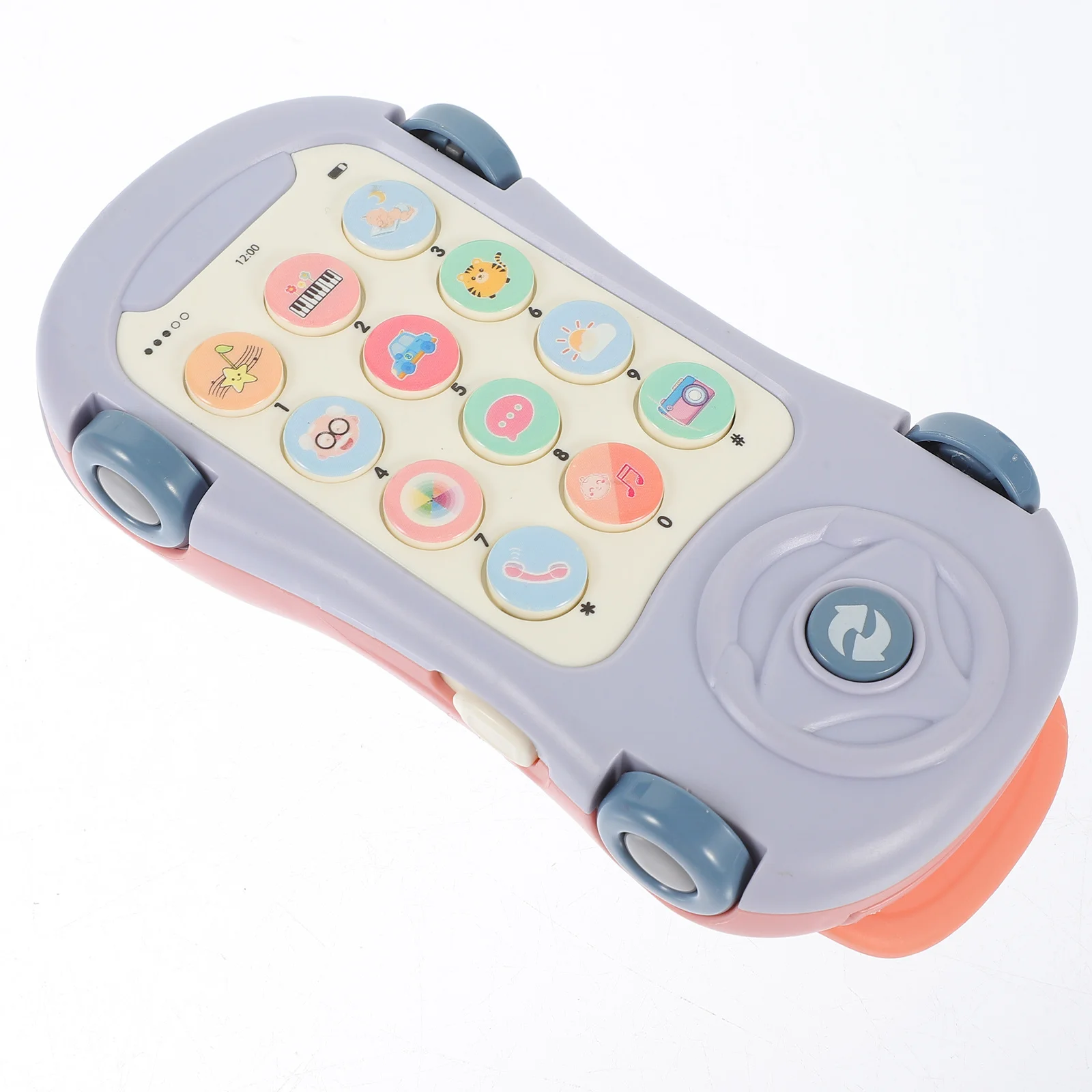 سيارة موسيقية في وقت مبكر الهاتف التعليمي تقليد لوحة تفاعلية متعددة الوظائف تعلم الطفل الهاتف الخليوي لتنمية الطفل #2