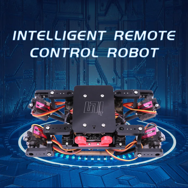 

Programmable Robots Bionic Quadruped Spider Robot Kit for Arduino,STEM Graphical Programmable Toys Nodemcu ESP8266 Starter Kits