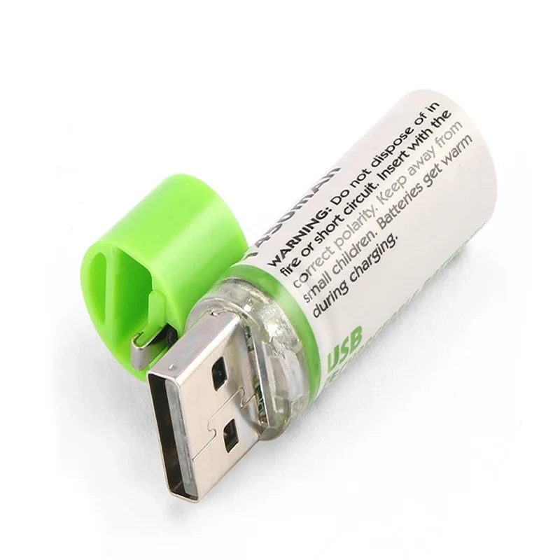Новая аккумуляторная батарея AA Pilha USB Recarregavel 1,2 В, 1450 мАч, NI-MH, 1450 мАч для дистанционного управления, бритвы, радиоуправления