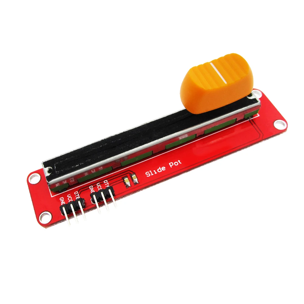 1PCS/LOT Block 10K Sliding Slider Potentiometer Module For MCU For ARM For Other Single Chip Micro Wholesale