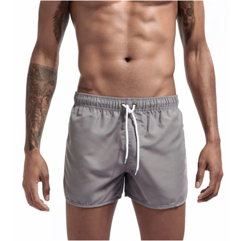 Men\'s Swimming Shorts Quick Drying Beach Cool Swim Trunks Men Swimsuit Sports Breathable Surf Bottom for Men Summer