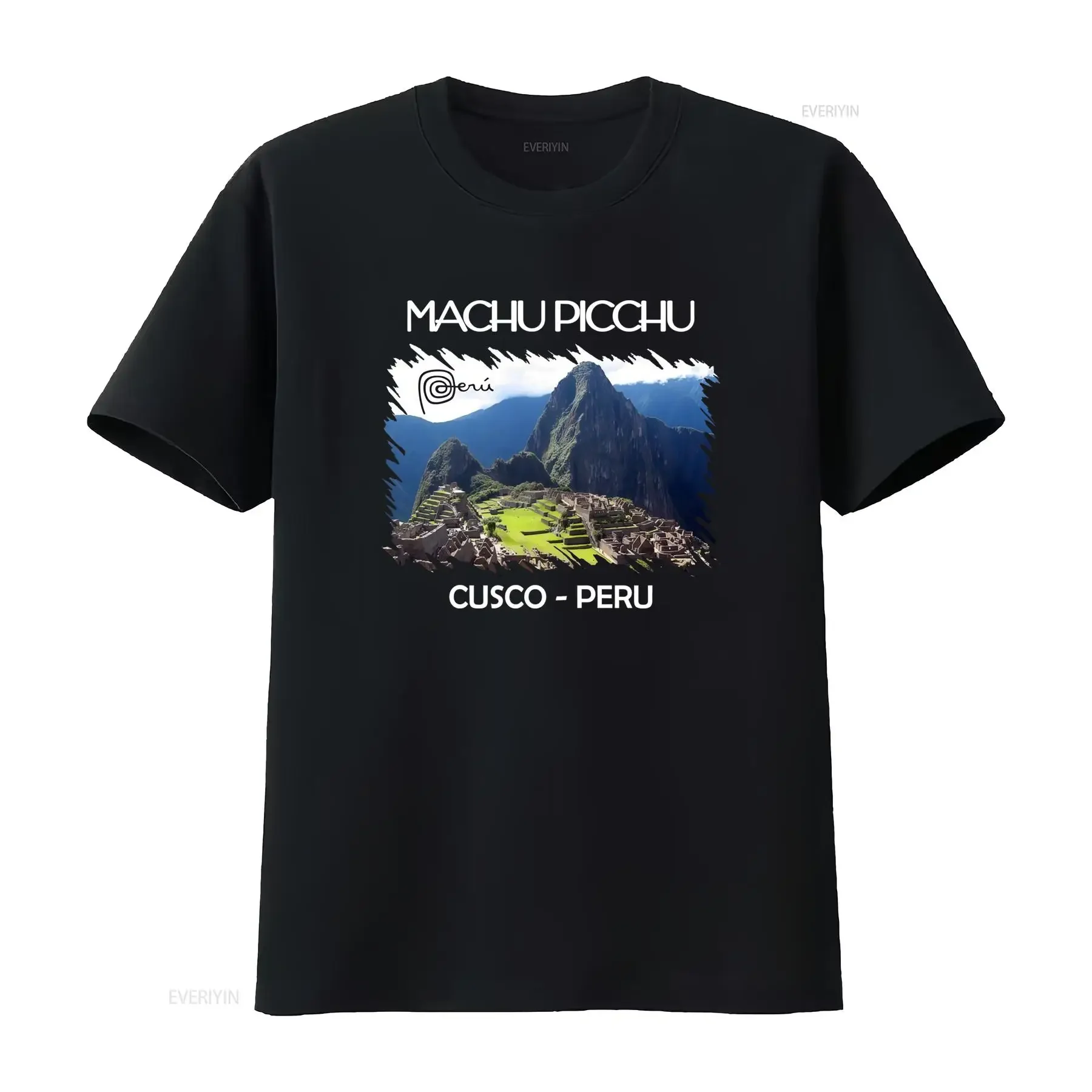 Peru Machu Picchu Cusco Cuzco T Shirt for Kids Unique Print Design vintage Washed fashion Versatile Breathable streetwear