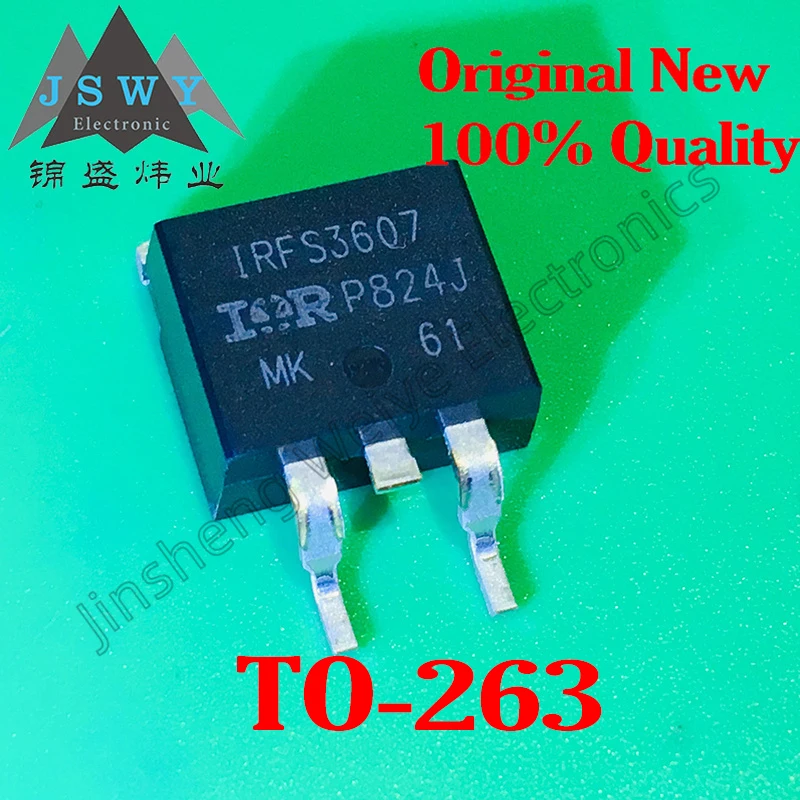 5~10PCS IRFS3607TRLPBF IRFS3607 IRFS3306TRLPBF IRFS3306 IRFS38N20DTRLP FS38N20D SMD TO-263 MOS Field Effect Tube Shipping