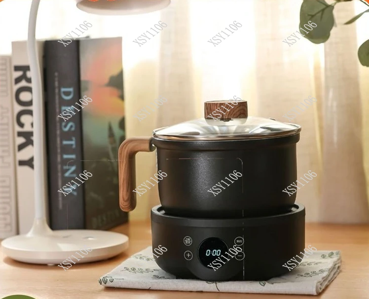 Separate Electric Cooking Pot Multifunctional Small Hot Pot Student Dorm Stew Fry Boil Noodle Pot