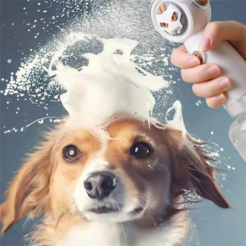 

A82I-Electric Foam Machine For Pet Rechargeable Pet Shampoo Dispenser Auto Foaming Shampoo Dispenser For Pet White