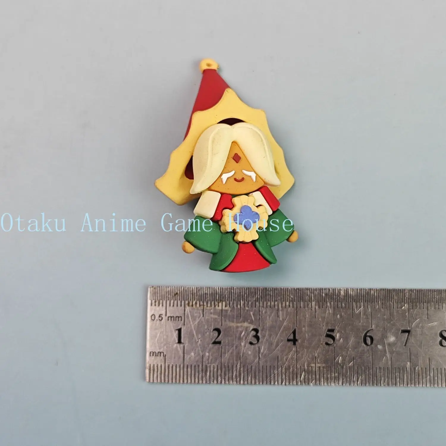 Genuine Cookie Run: Kingdom Pure Vanilla Cookie Tiramisu Cookie Kawaii Figurine Keychain Anime Bag Charm Pendant Birthday Gift