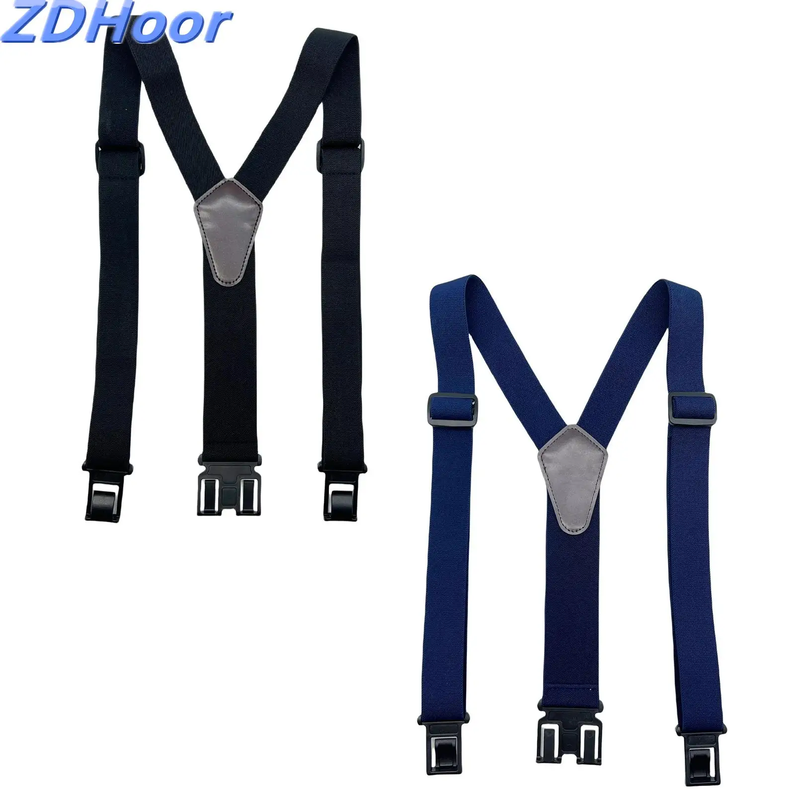 

1Pcs Y-Shaped Heavy-Duty Plastic Buckle Clip Adjustable Belt Buckle Suspenders for Daily Wear for Men