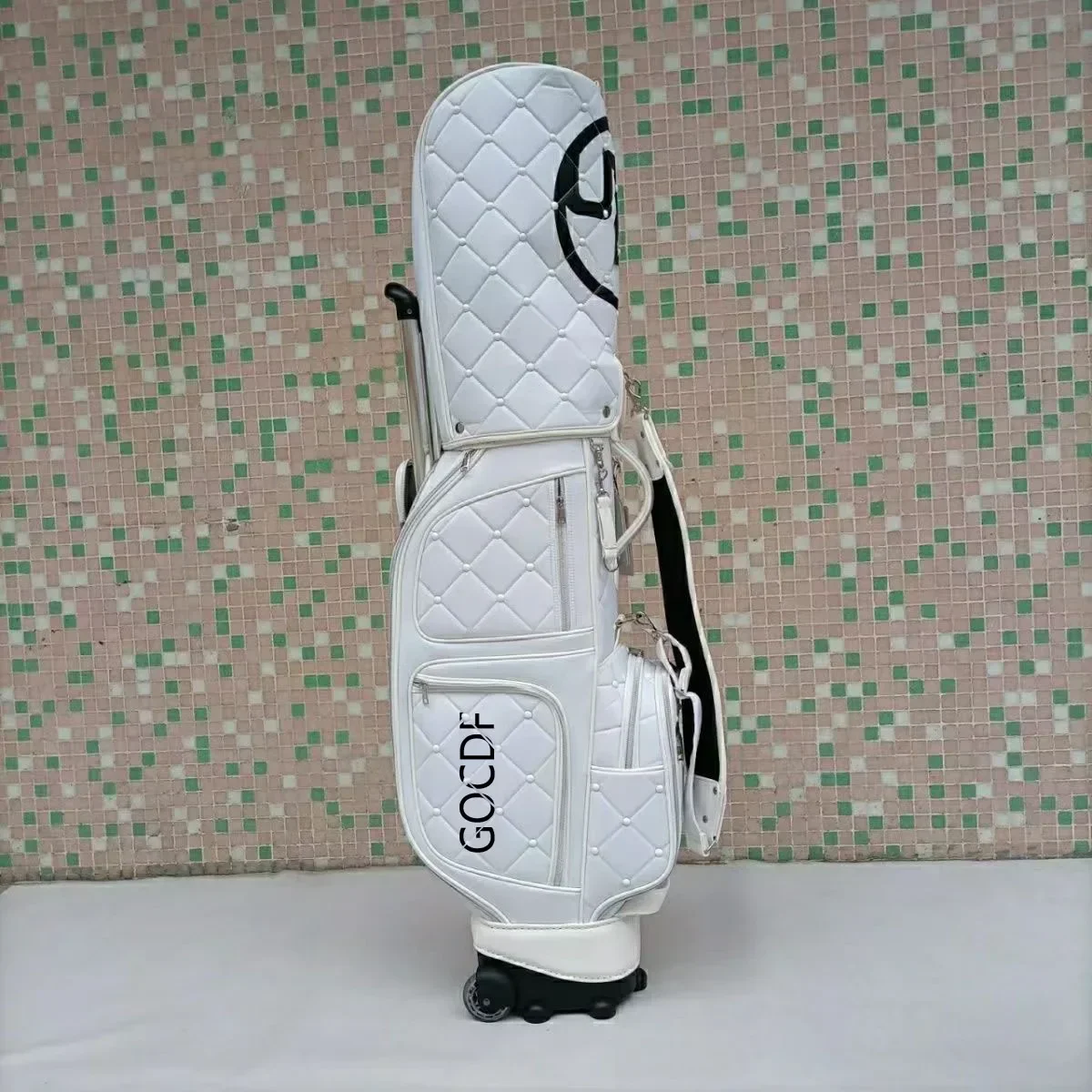 2024 Nowa torba golfowa dla mężczyzn i kobiet Caddy Bag Fashion Tug PU Wodoodporna standardowa torba golfowa 골프션