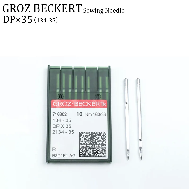 

10PCS Groz-Beckert DP×35 134-35 Leather Cutting Needle Industrial Sewing Machine Needles for PFAFF & ADLER Machines