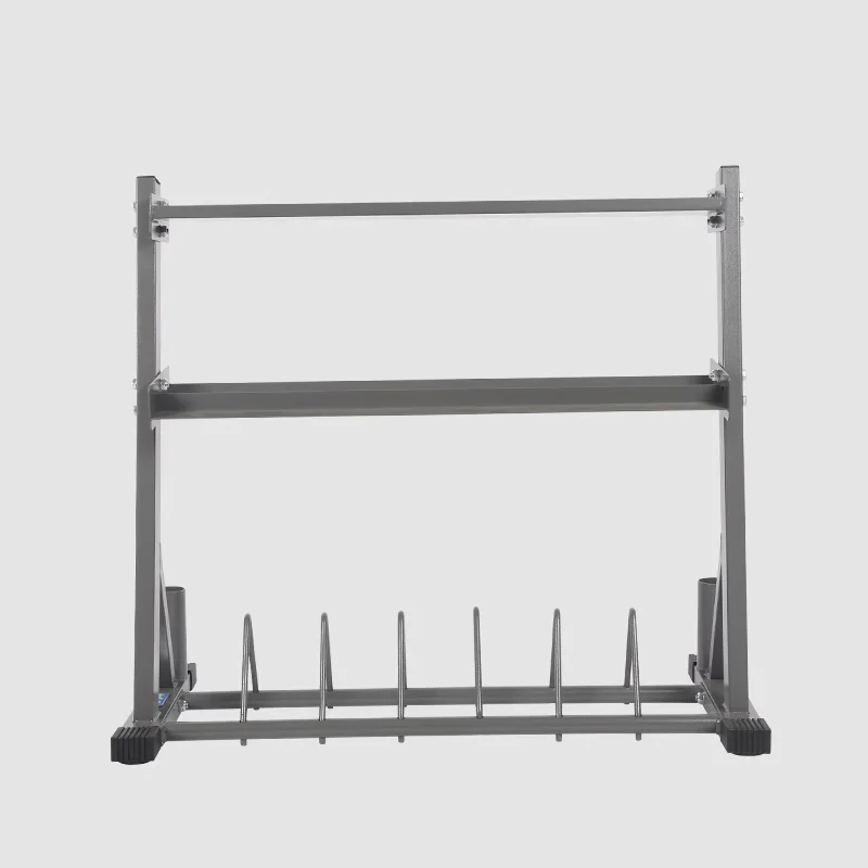 حامل تخزين رف لوحة الوزن من 3 طبقات لرف الدمبل/Kettlebell/لوحة الوزن وقضيب التجعيد