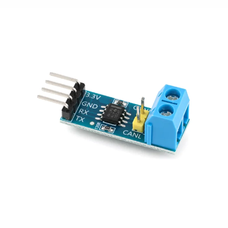 1PCS of SN65HVD230 CAN bus communication module 3.3V high-speed transceiver 1Mbps industrial grade anti-interference