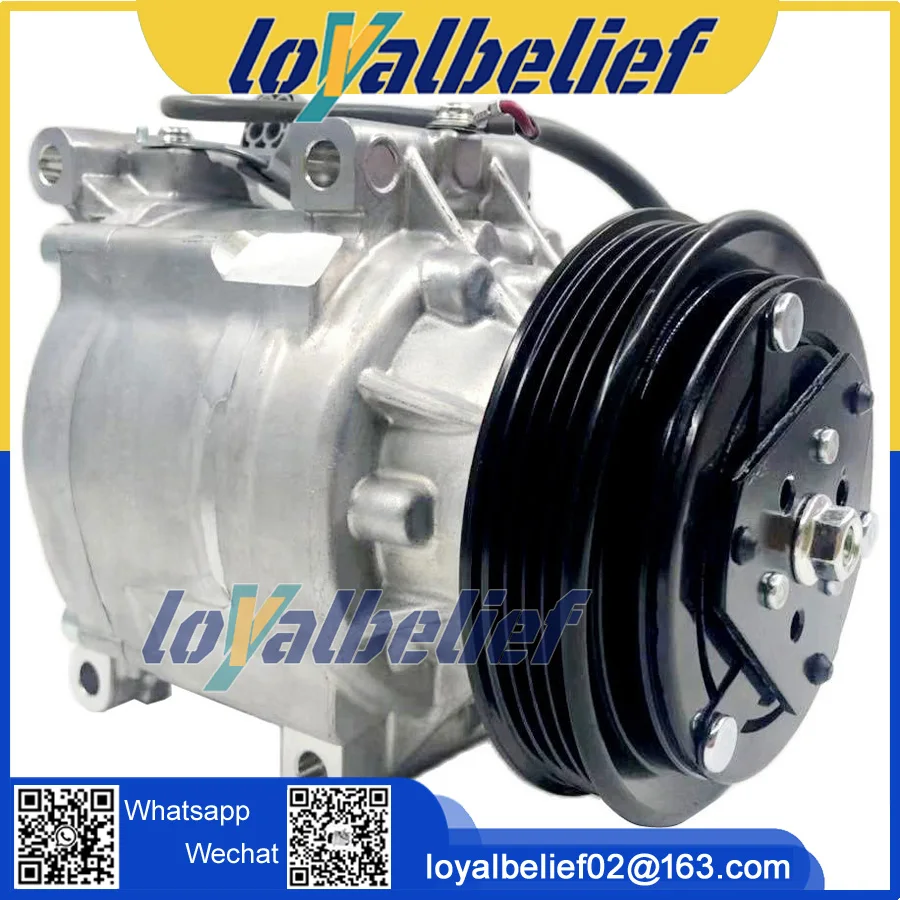 SA06C AC Compressor For Toyota Yaris Echo Corolla 88320-1A481 88320-1A510 88310-52070 88320-52010 447220-6253 447220-6068 4PK