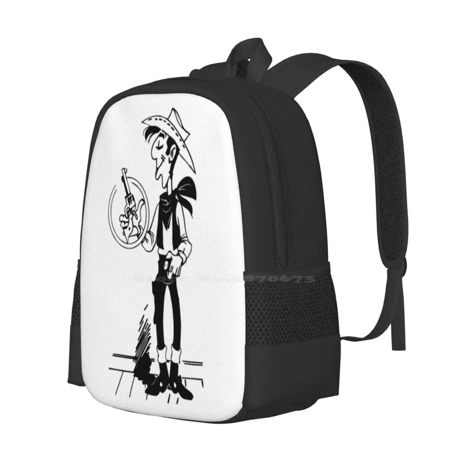 Lucky Luke Hot Sale Schoolbag Backpack Fashion Bags Lucky Luke