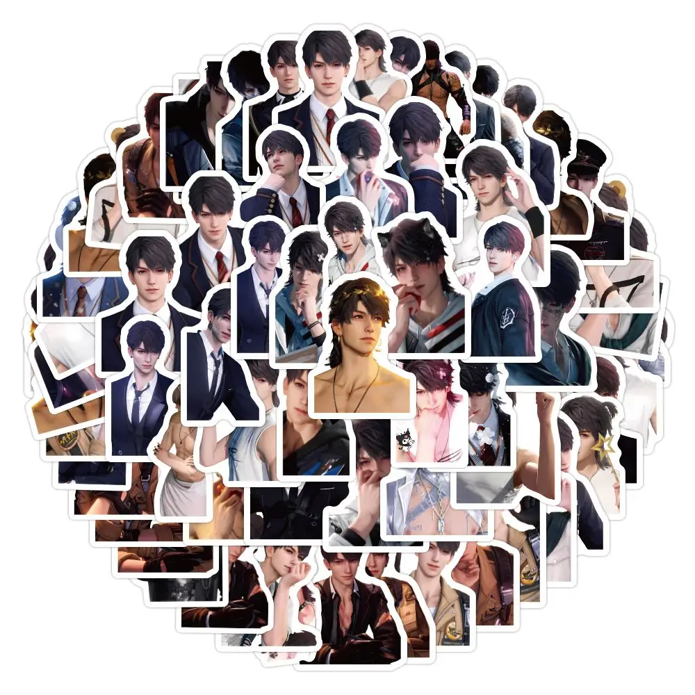 A complete set of 100 stickers of "Xia Yizhou", game-related small stickers, "Love in Deep Space" series view 5