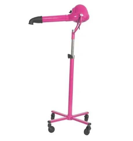 Professional dog grooming stand dryer with wheels Movable pulley multi-color optional convenient pet grooming hair dryer