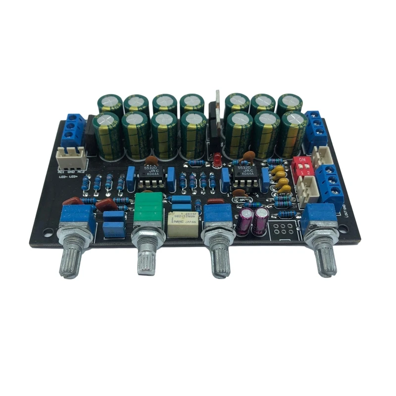 JJRC5532 OP AMP Preamp เครื่องขยายเสียง Tone Board Control Tone Preamplifier