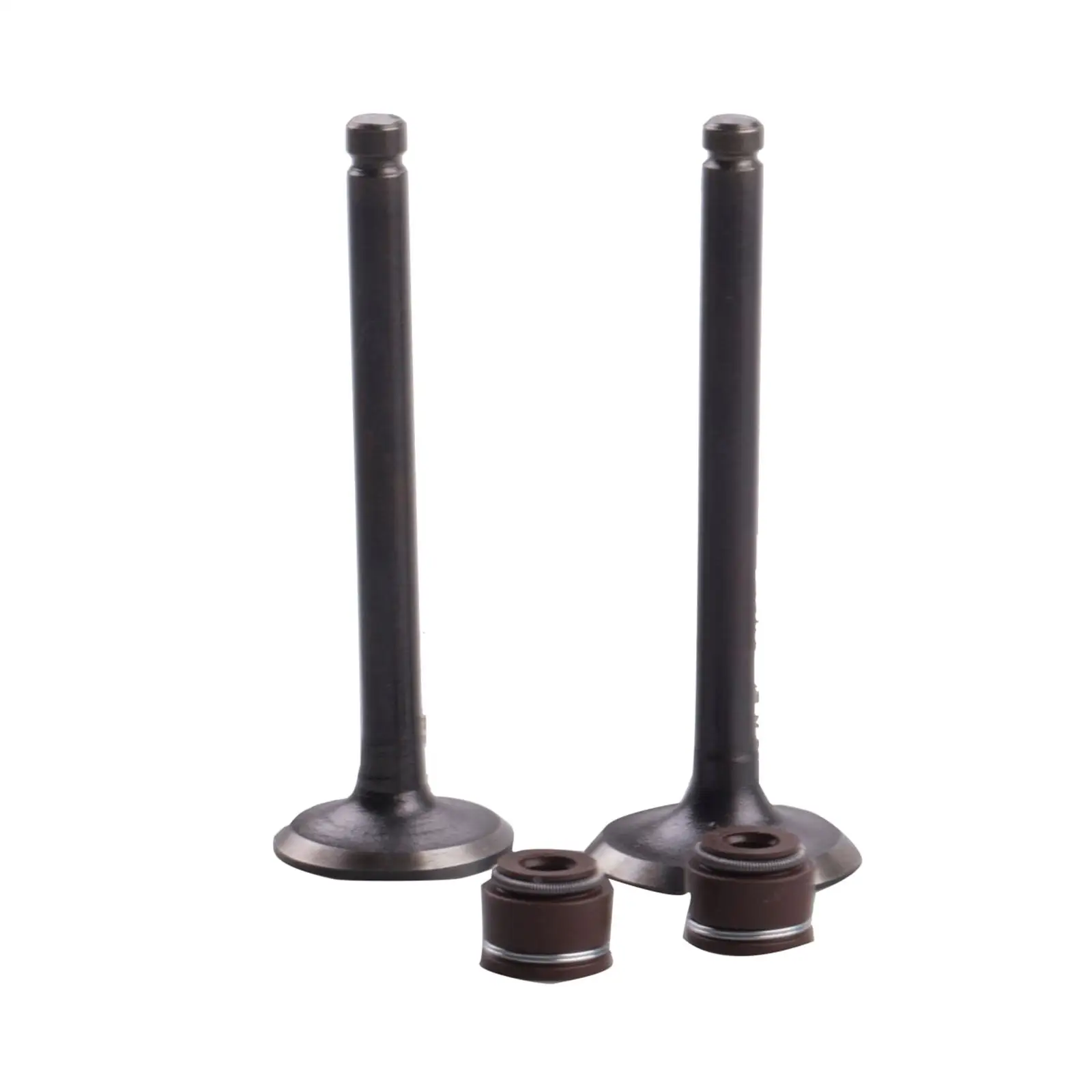 2x Motorcycle Intake Exhaust Valves, Engine Head Intake Exhaust Valve ,23mm,