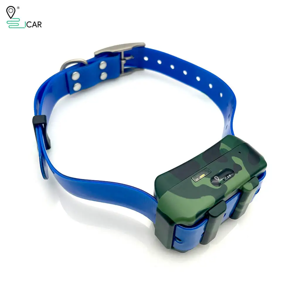 ICAR IK122M 2000mah Dog GPS Collar 4G GPS Tracker IP68 Waterproof Locator for Hunting Dog Outdoor Forest Hunt Realtime Tracking