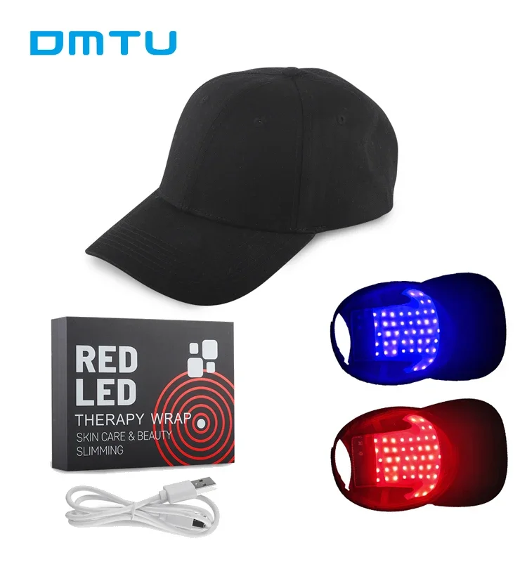 450nm 660nm 810nm Wireless Red Light Hair Regrowth Cap Low Level Laser Therapy Hair Loss Cap