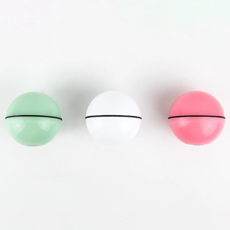 

AU-Smart интерактивный мяч для игры в кошки и игрушки, USB перезаряжаемая автоматическая вращающаяся электронная игрушка для домашних животных с активацией движения