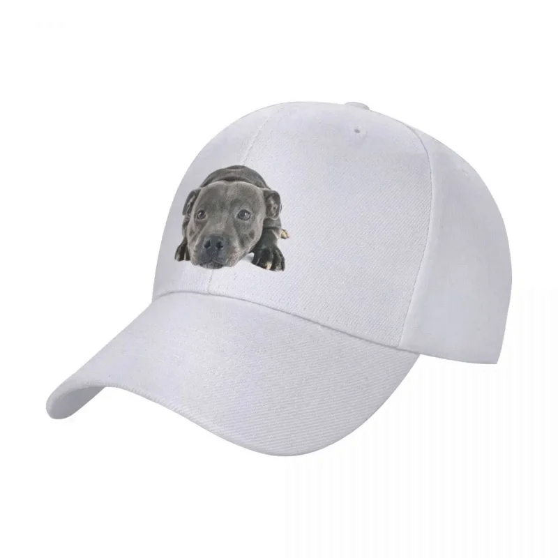 Personalized Staffordshire Bull Terrier Baseball Cap Outdoor Women Men's Adjustable Trucker Hat Summer