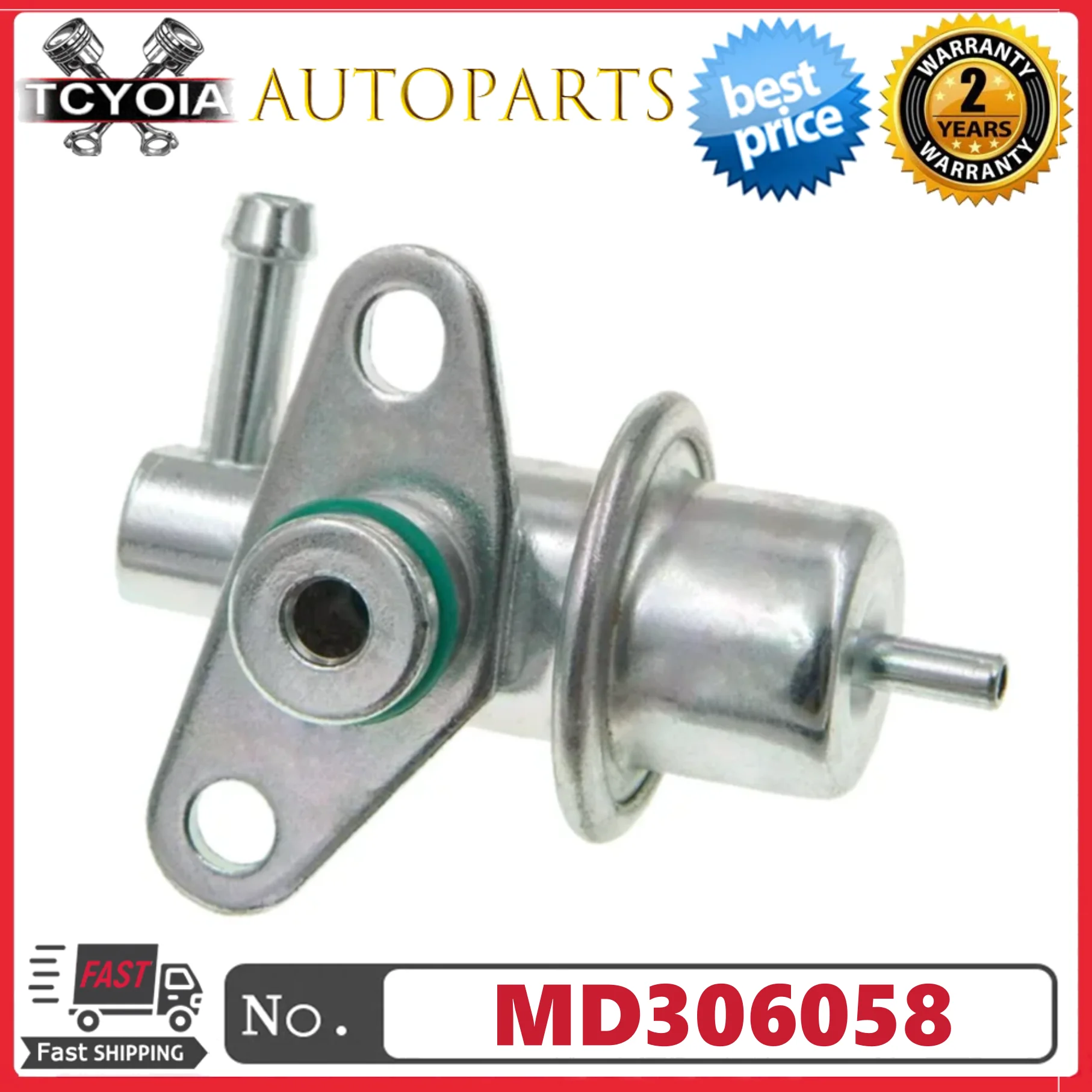 

Engine Fuel Pressure Regulator PR4193 MD306058 MD322986 For Mitsubishi Montero Montero Sport 3.0L 3.5L 1995-2004