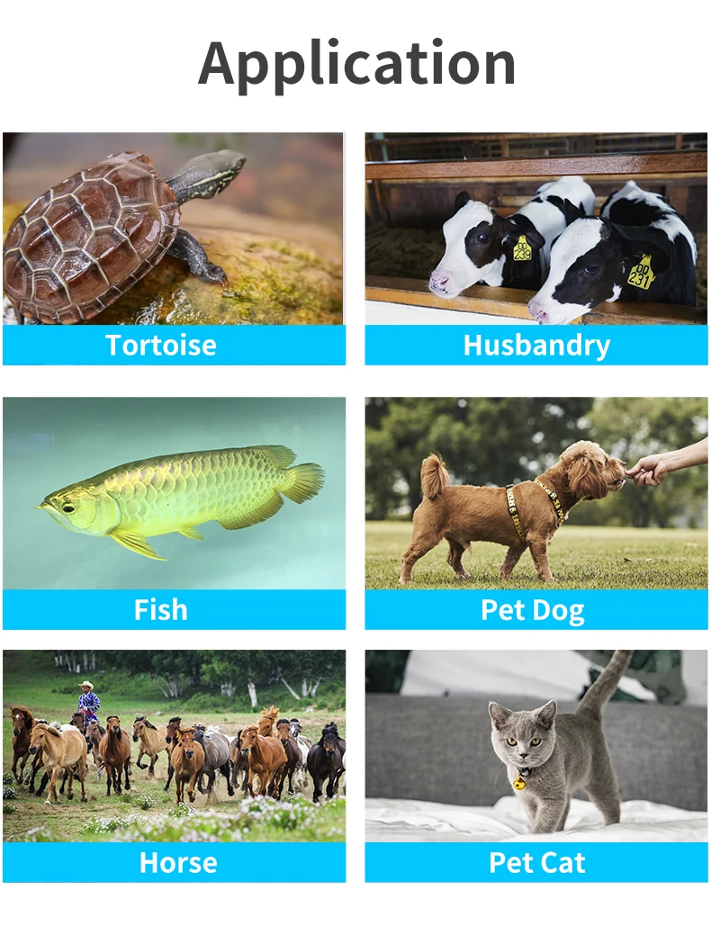 134.2Khz Animal RFID Reader Pet Cat Dog Handheld Microchip Scanner FDX-B Glass Chip USB/Bluetooth Animal Microchip Reader