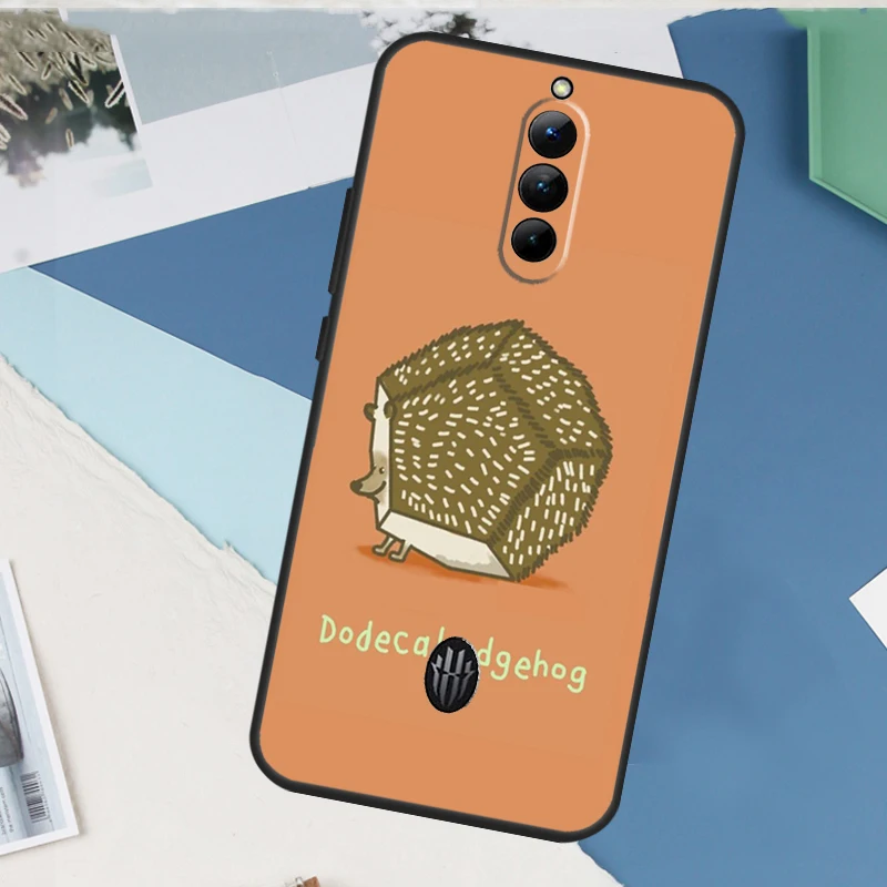 Prickly Hedgehog Cute Cartoon Case For Red Magic 9 8 10 Pro Plus 6 6S 7S 7 Pro 5G 6R RedMagic 9S 8S 10S Pro Plus Cover - view 6