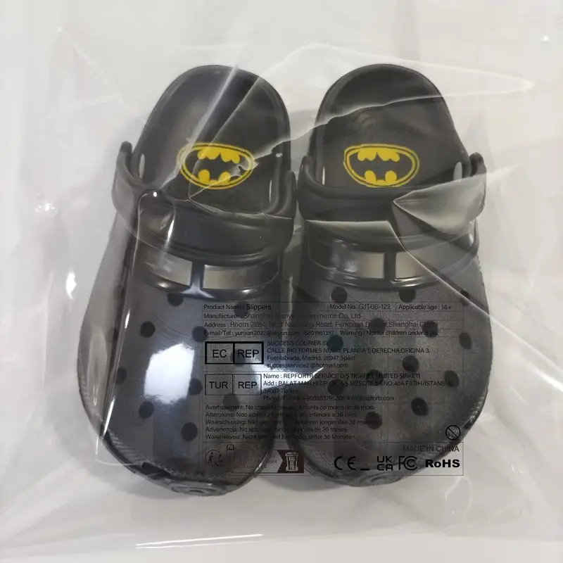 New Hot Anime Periferiche Batman Dc Film Personalità creativa Cartoon Estate Indossabile Pantofole leggere antiscivolo Scarpe Eva Regalo
