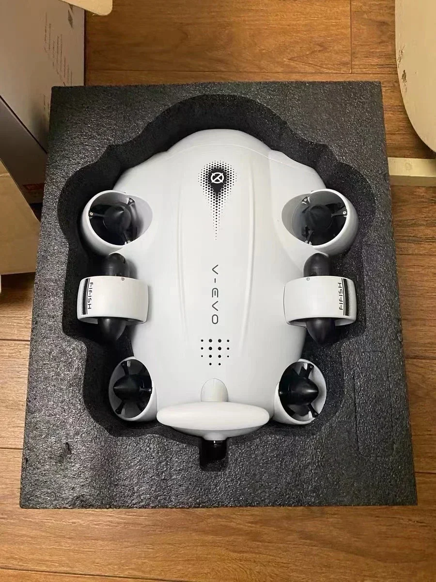 2023 New FIFISH V-EVO 4K Underwater Rov Robot Diving  with VR Function and Grabber Arm for Underwater Exploration Operation