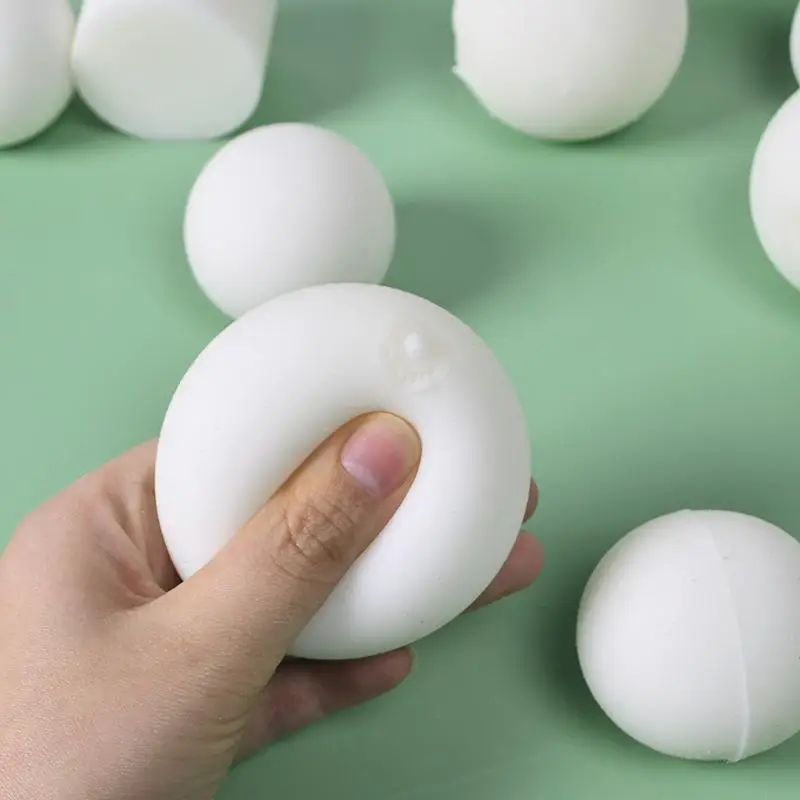 Eco-Friendly Stress Relief Ball Soft Anti-Anxiety Sensory Fidget Squeeze Toy for ADHD Kids Adults Birthday Gift Ideas