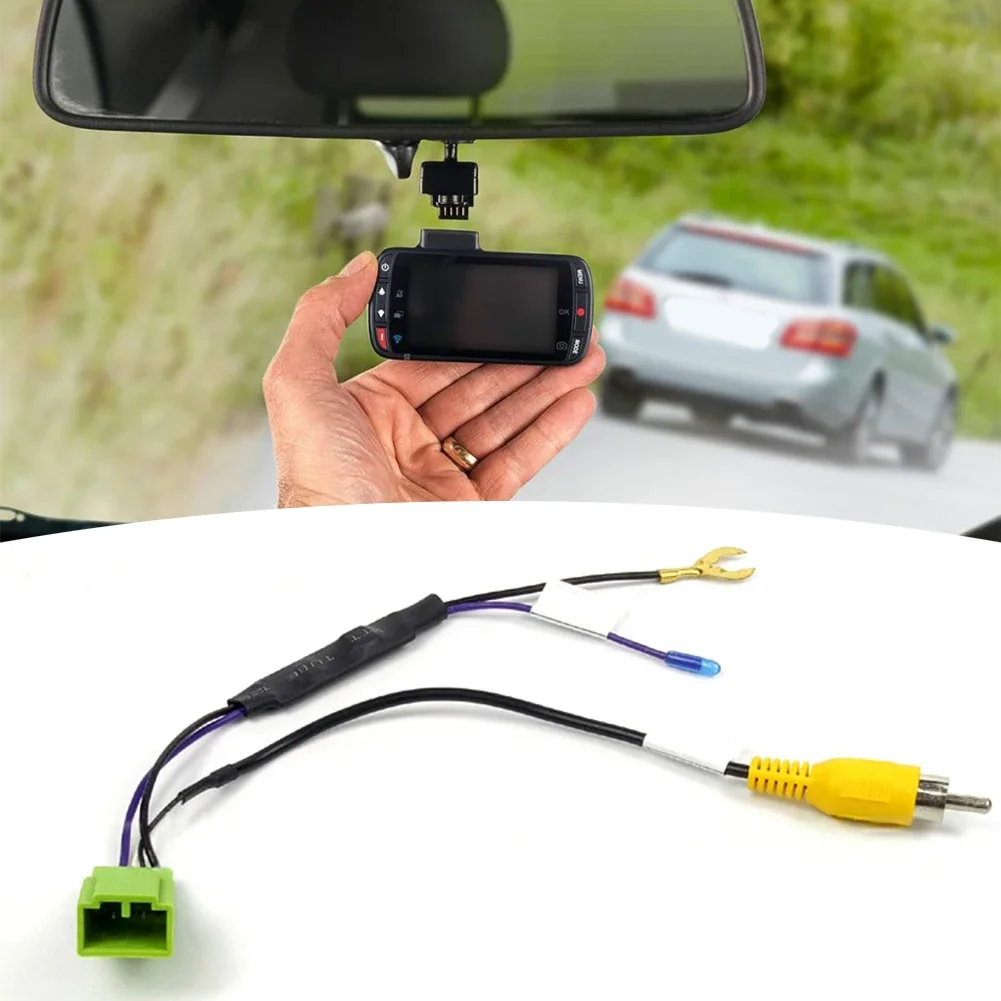 5 Pin For ISUZU D-MAX Car Camera Video Output Reversing Camera Adapter Cable For MITSUBISHI Pajero 4WD 2008-2021 Car Parts