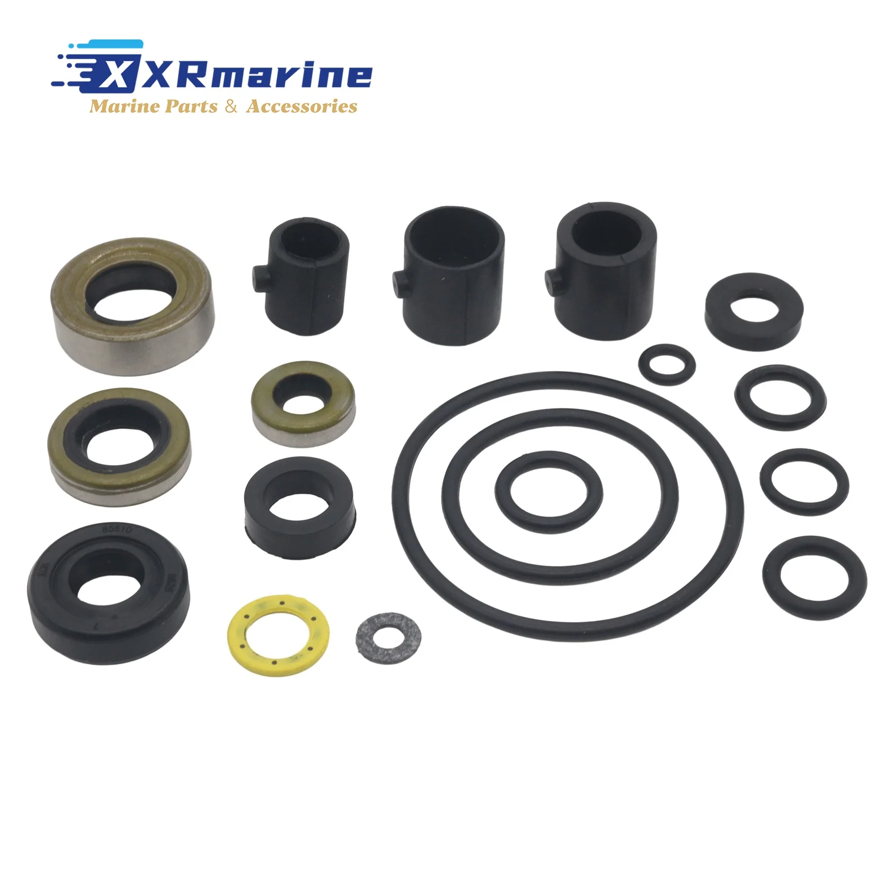 Lower Unit Gearcase Seal Kit Compatible with Mercury Mariner Force 3.9HP 4HP 4.5HP 6HP 7.5HP 8HP 9.8 HP Outboard Engines