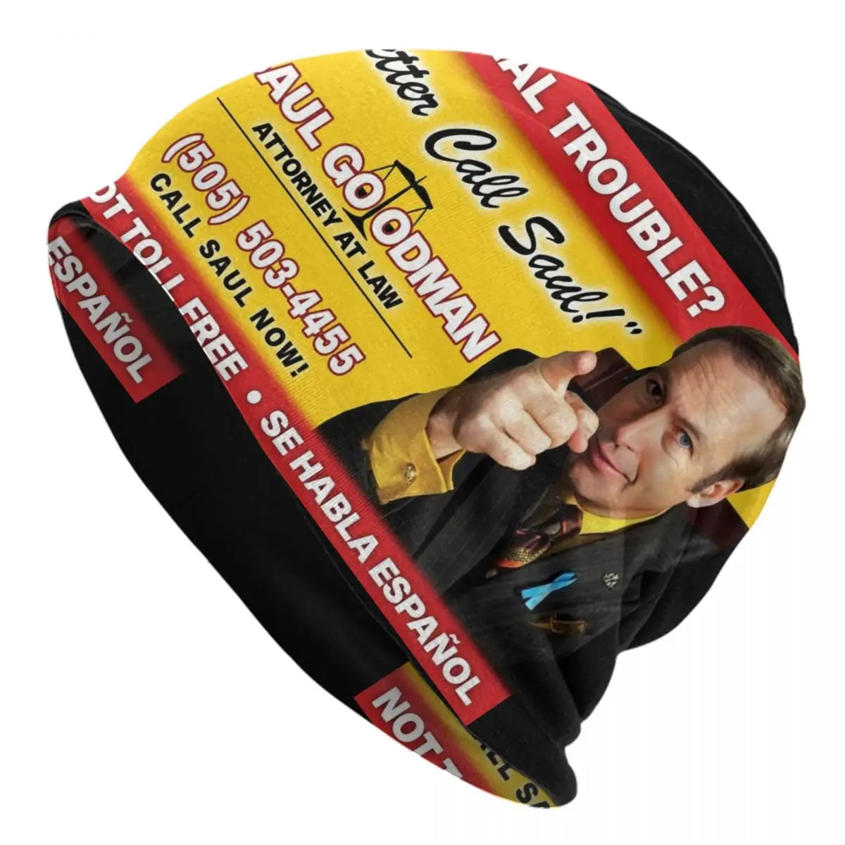 Better Call Saul Breaking Bad Saul Goodman Skullies Beanies Caps Winter Warm Knit Hat Women Fashion Adult Bonnet Hats Ski Cap