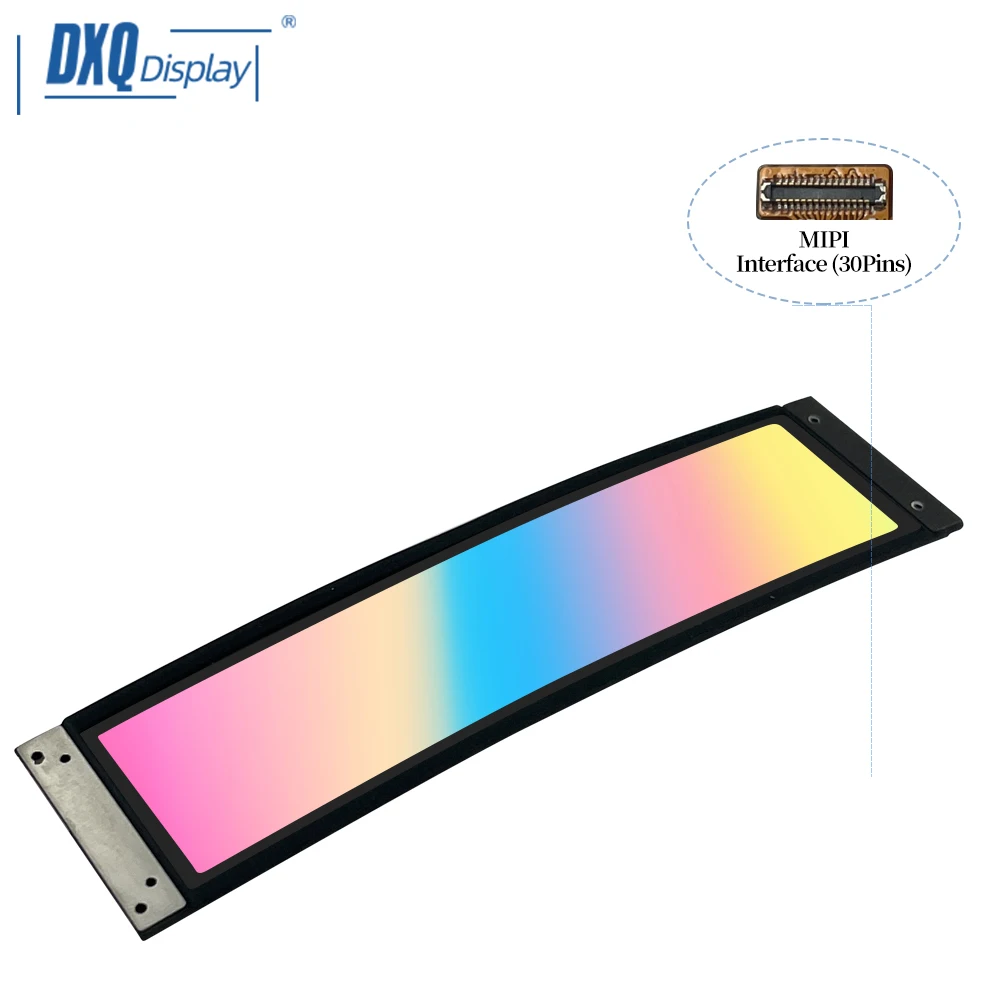 2026 With Touch 4.01 Inch Flexible AMOLED Screen with 192x960 Resolution MIPI Interface IPS LCD Module for Wearable Devices