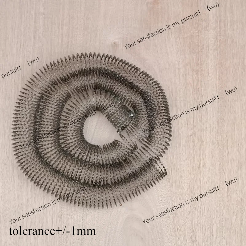 1m 304 stainless steel spiral hollow fin heat sink for Industrial Vapor Cooling Tube Fin Tubular cooling Radiator accessories