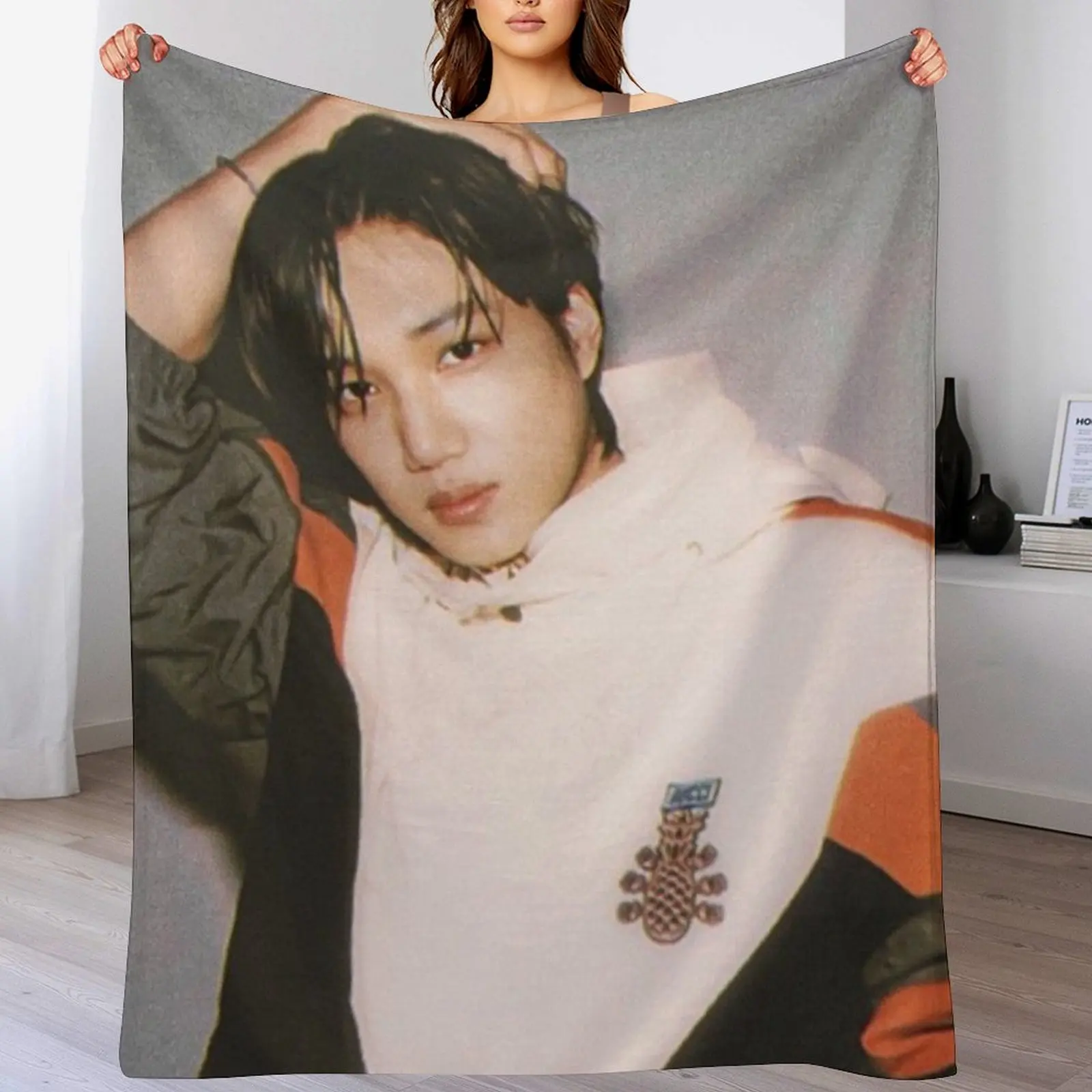 kai Throw Blanket Air Conditioner Soft Blanket for Office Home