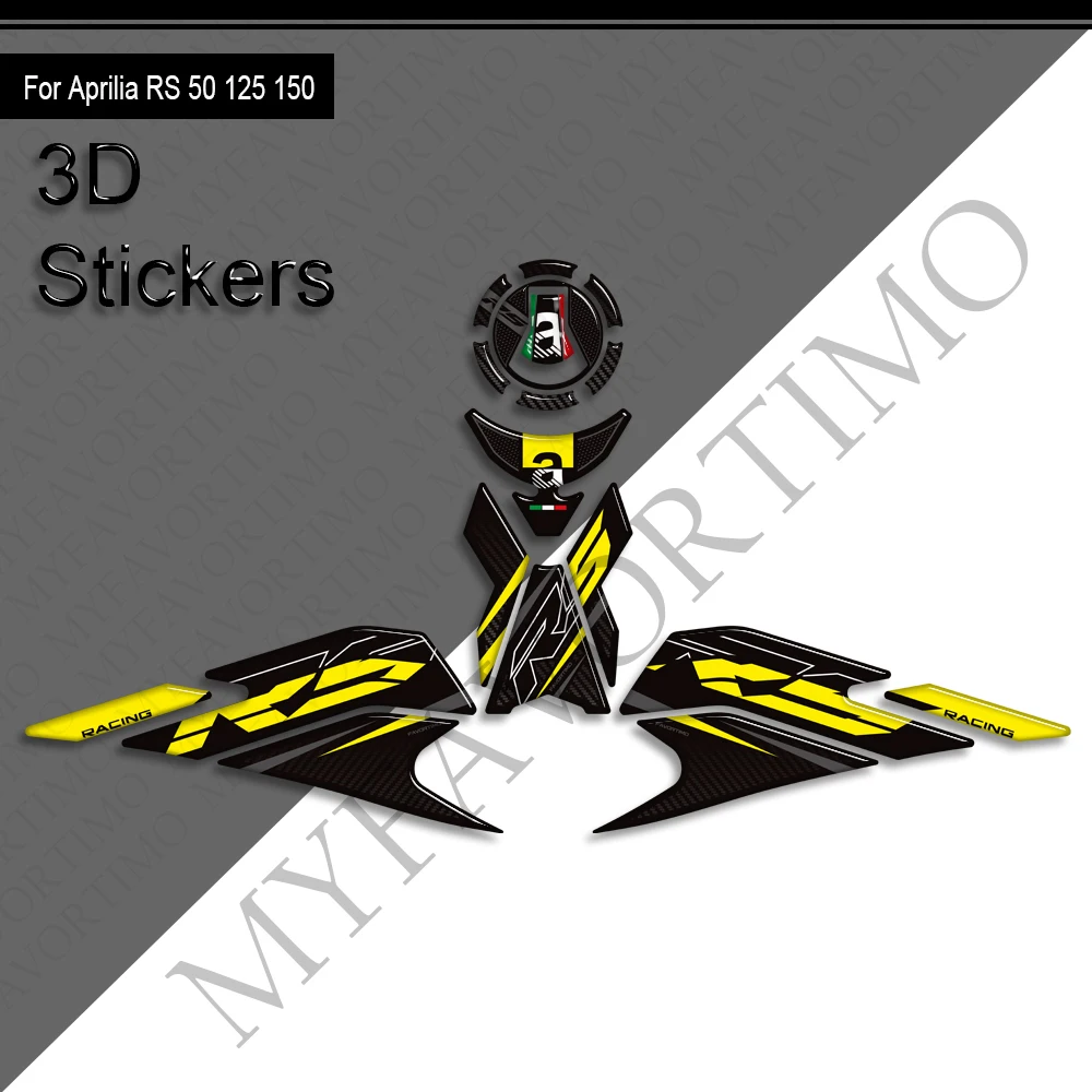 لأبريليا RS RS4 RSV 50 125 150 GP 1000 R مصنع خزان الوسادة غطاء خزان الوسادة الدراجة القبضات الغاز زيت الوقود عدة ملصقات الشارات حماية